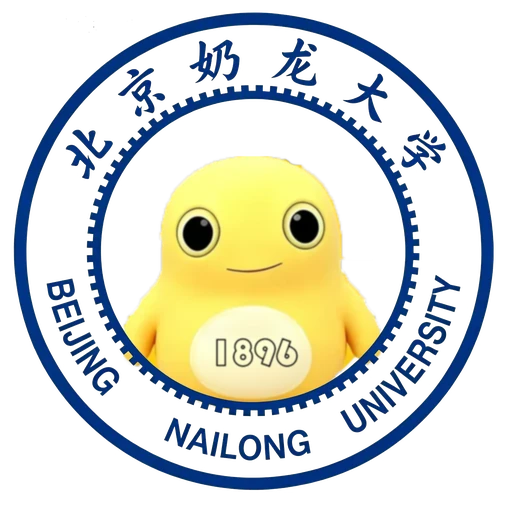 北京奶龙大学校徽